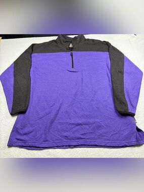 Vintage 90s JCPenney USA Olympics Colorblock Half-Zip Sweatshirt 1X